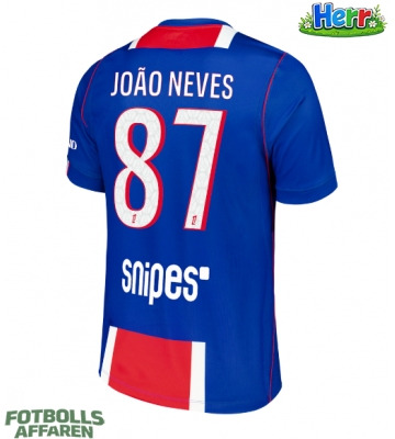 Paris Saint-Germain Joao Neves #87 Hemmatröja 2026-27 Kortärmad
